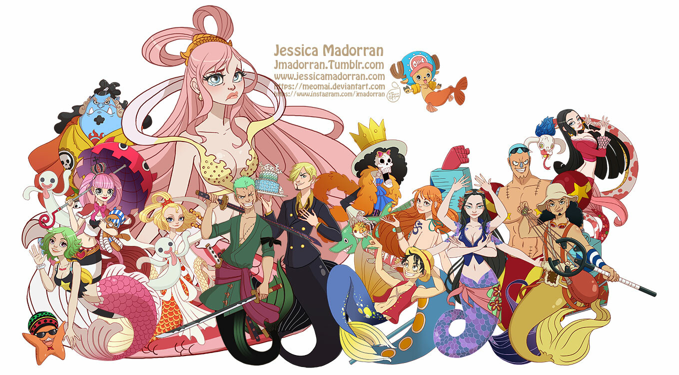 Jessica Madorran Mermay One Piece