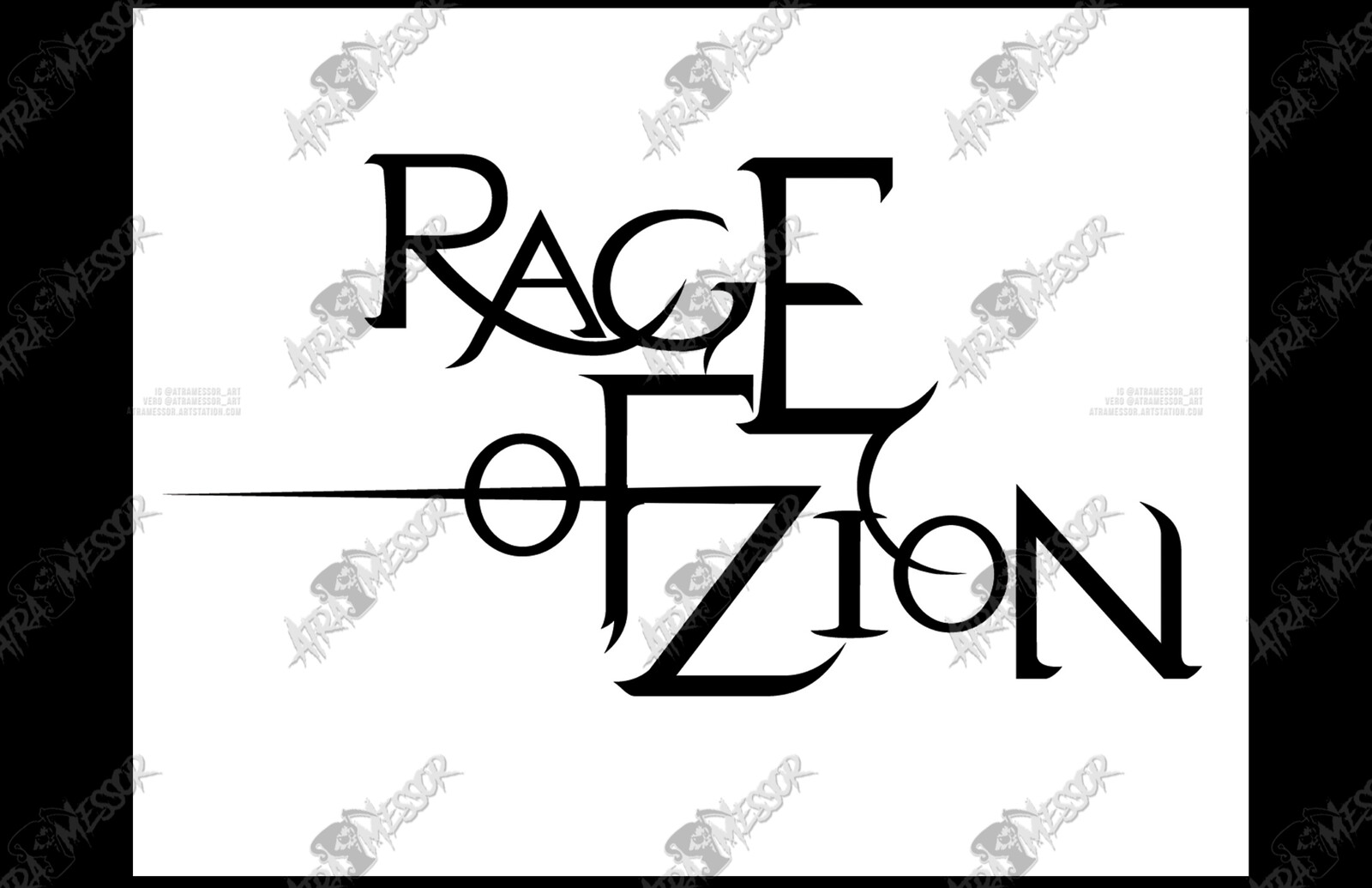 Rage of Zion logo (band)