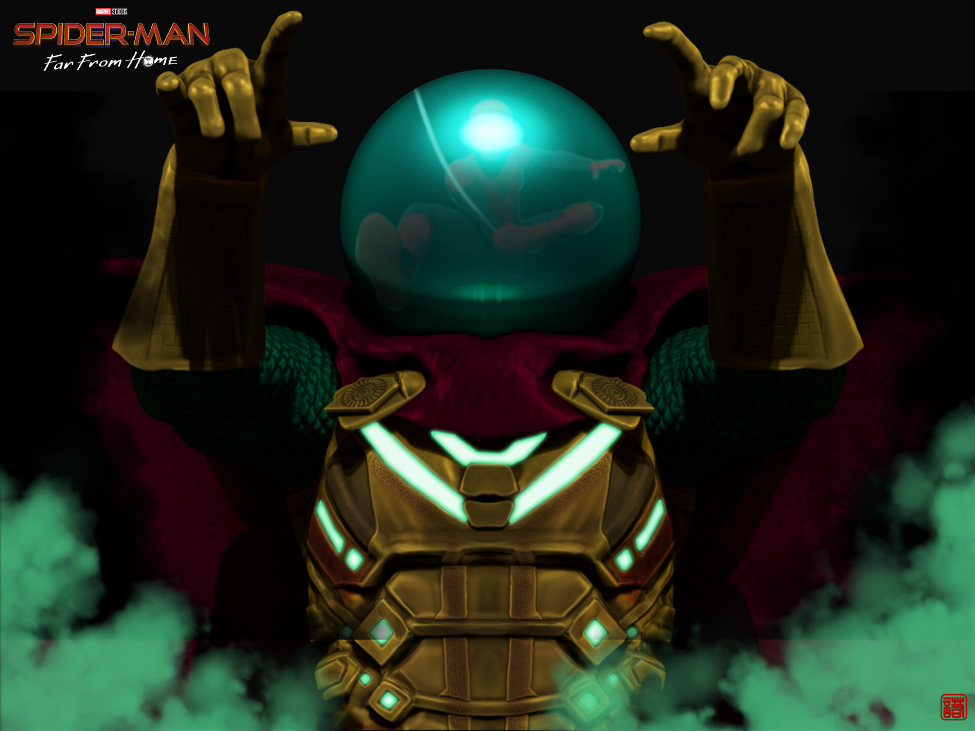 ArtStation - Mysterio The Hero