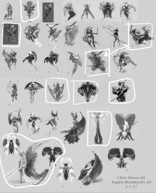 a page of thumbnails during the thumbnail process of exploration. One of many :)