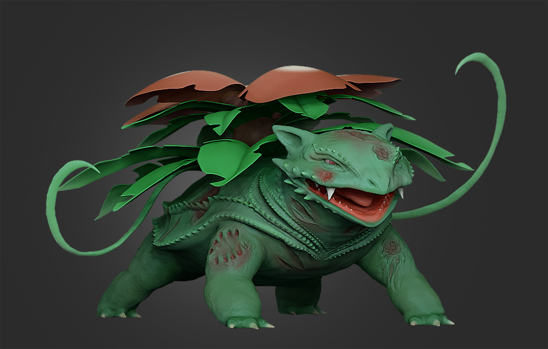 ArtStation Zombie Venusaur