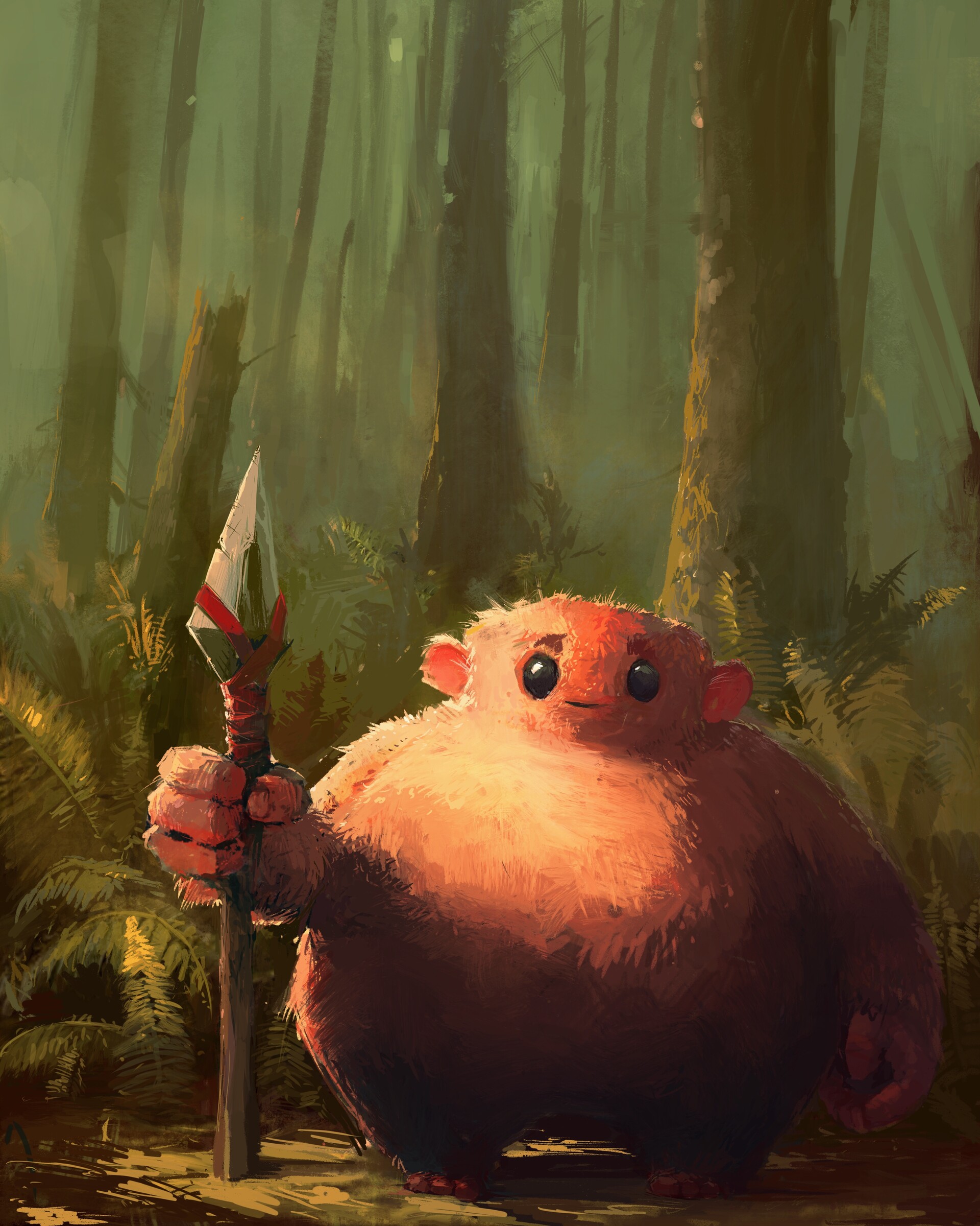 Artstation Young Hunter Ilya Treleaven