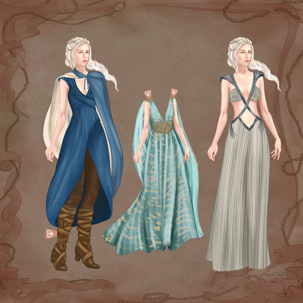 Baak Tinli - Costumes for Khaleesi Daenerys Targaryen Baak Tinli - Costumes for Khaleesi Daenerys Targaryen