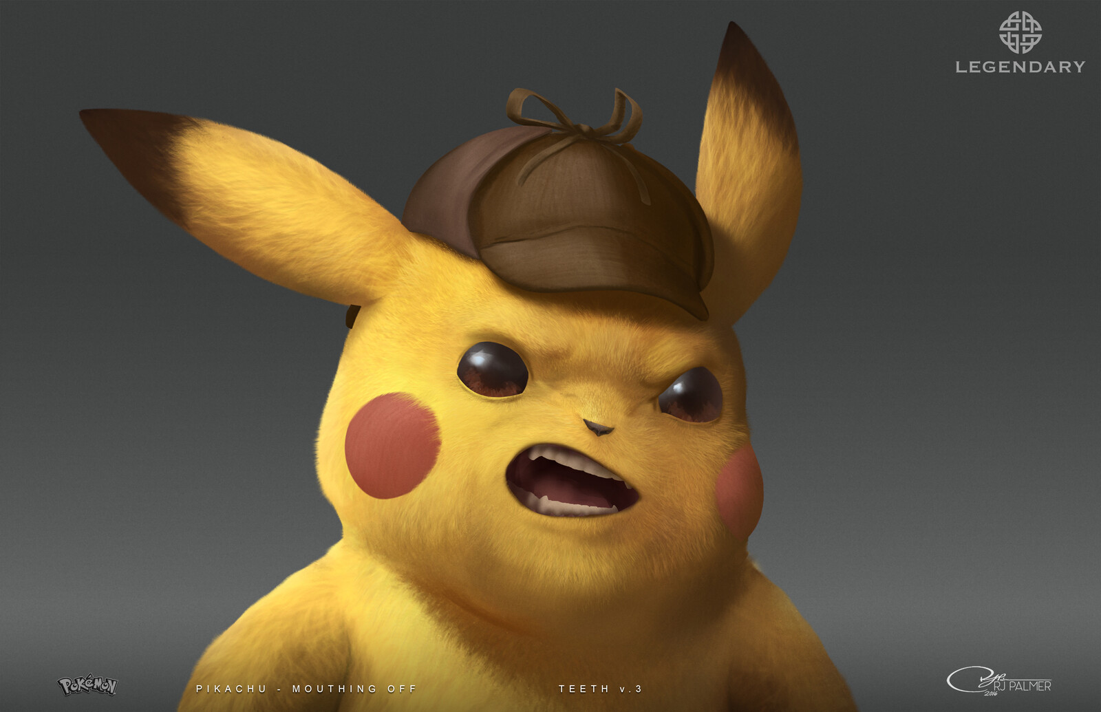 Various expression tests for Pikachu(early)