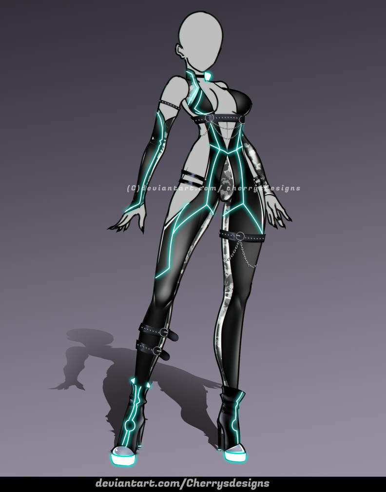 Artstation Sci Fi Cyberpunk Cherry Lolo