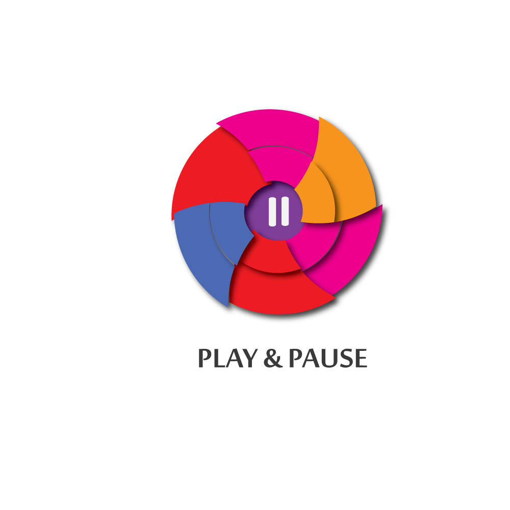 ArtStation - play & pause logo