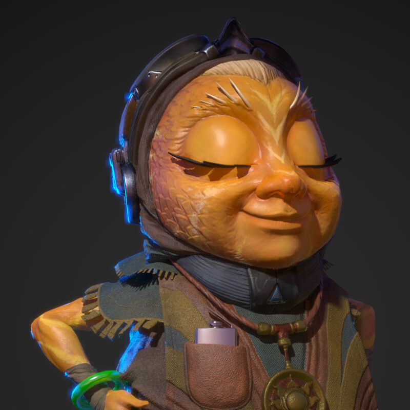 Ma' Oasis Desert Hermit