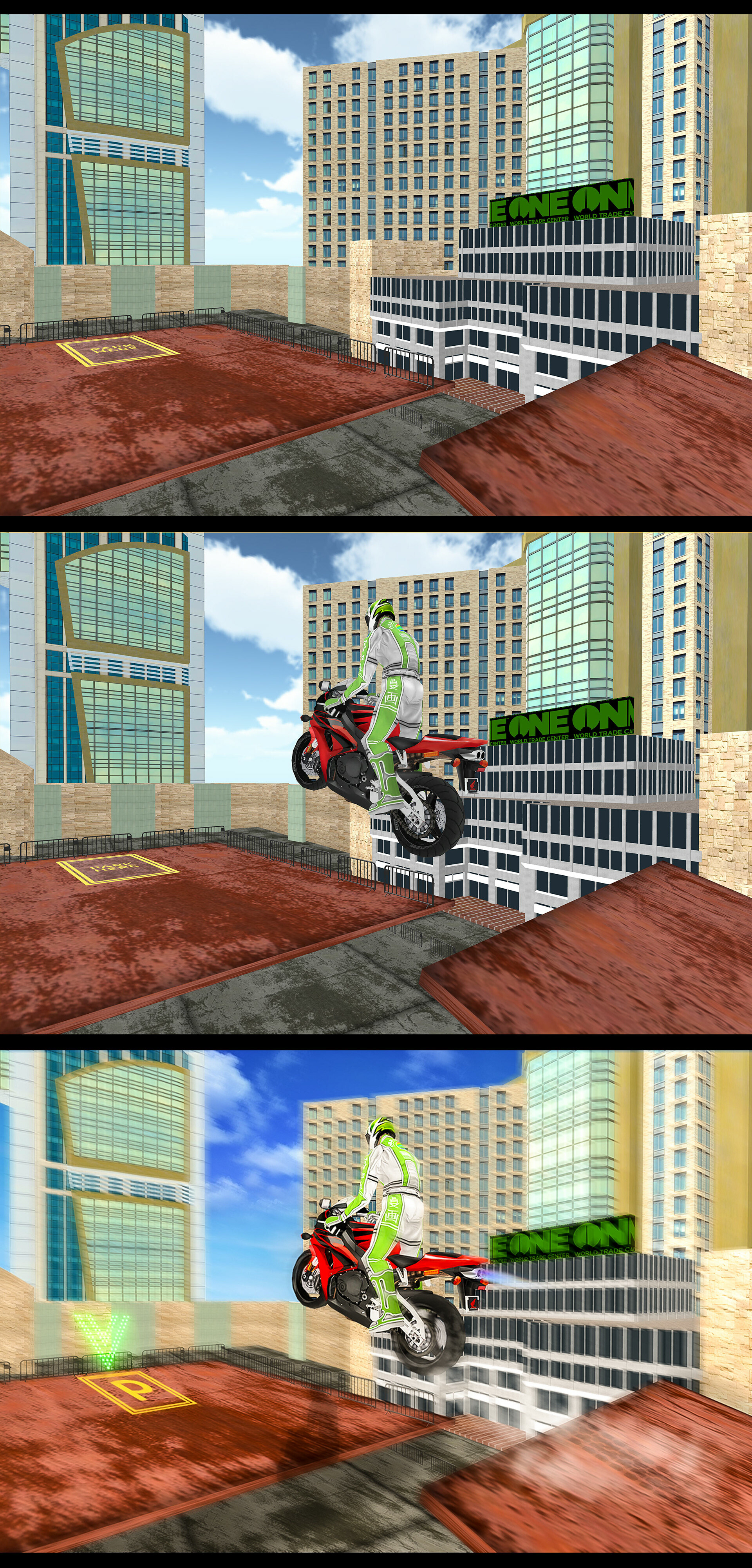 Sajeel Akbar Bike Parking 3d Screen Shots