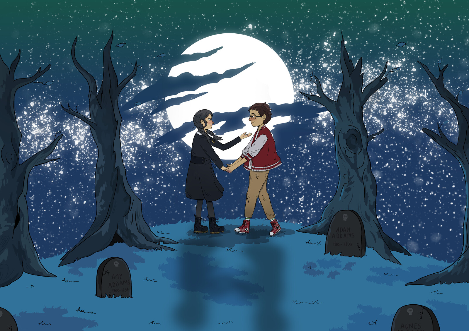 Wednesday and Lucas