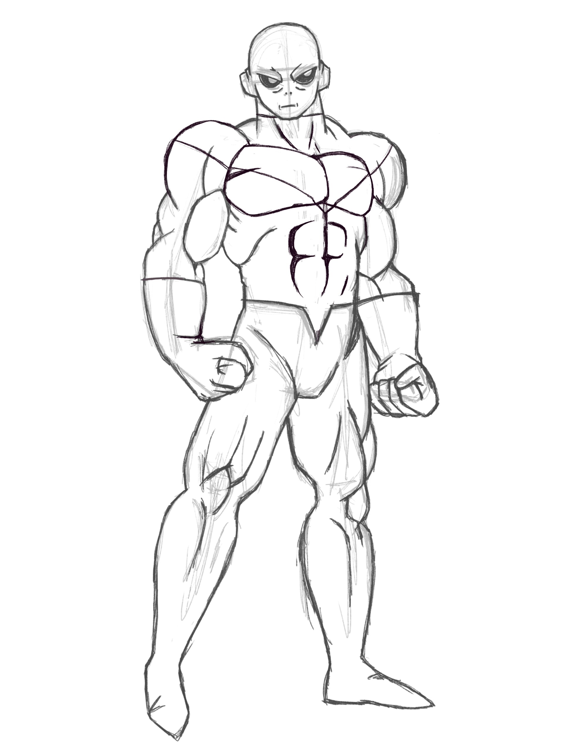 Artstation Jiren From Dragon Ball Z Subhash Kumar