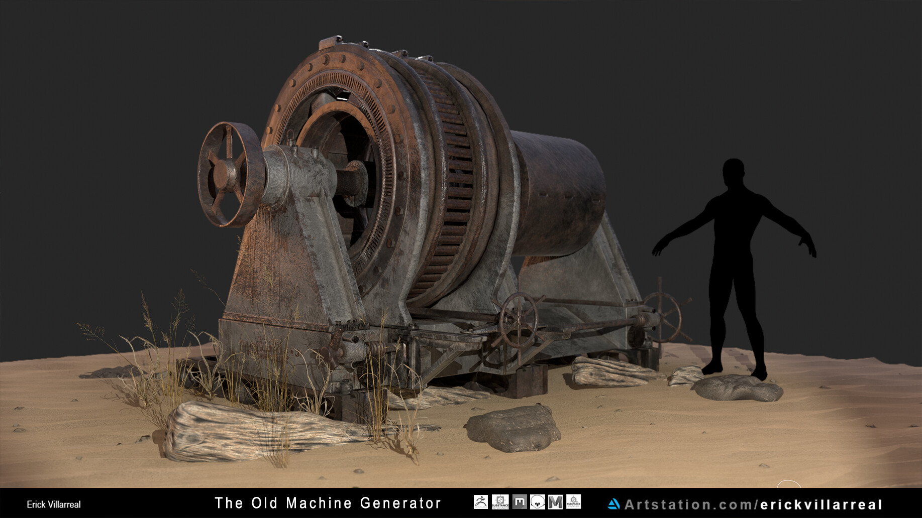Artstation The Old Machine Generator Erick Villarreal