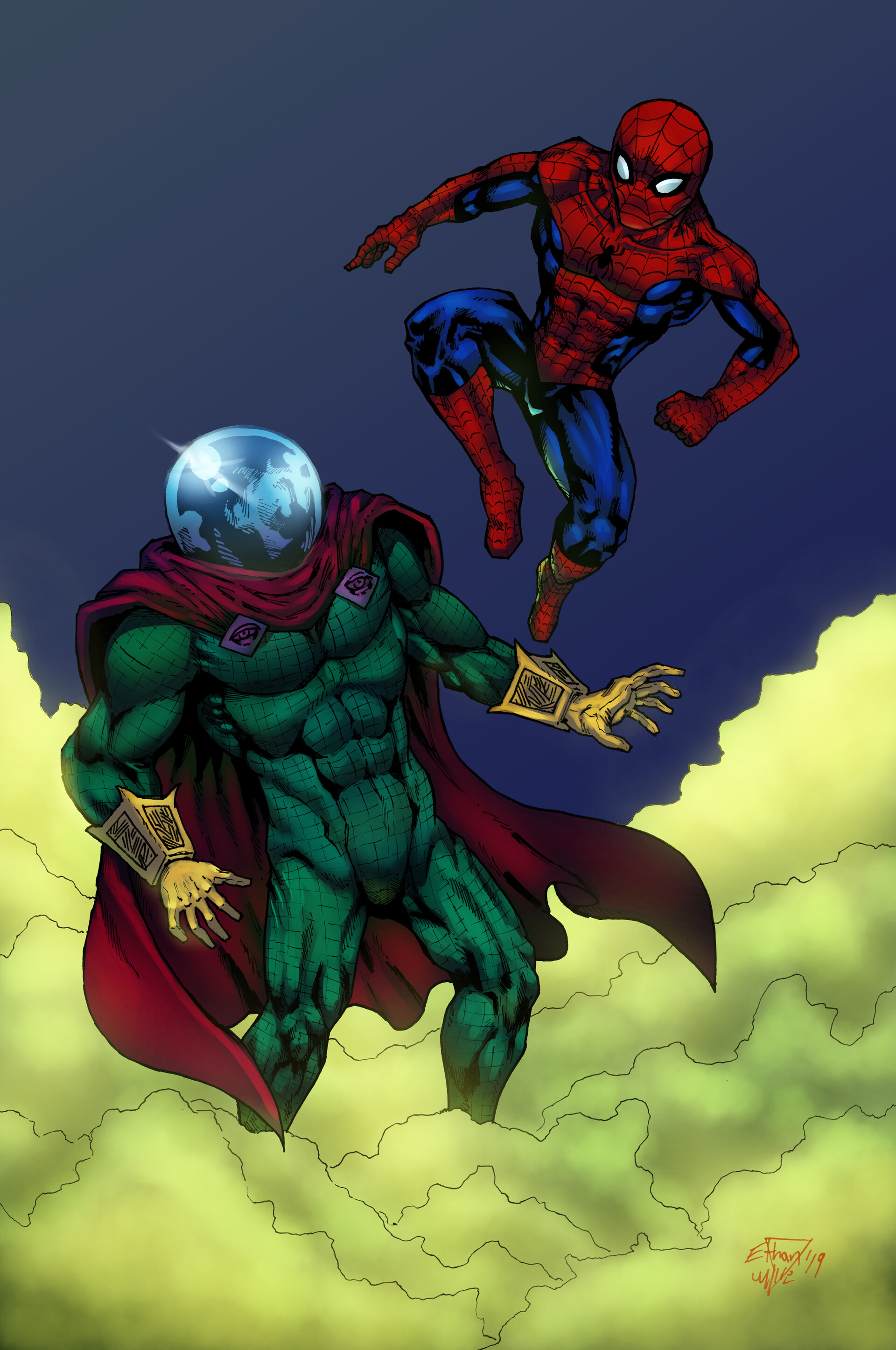 Ethan Wylie - Spiderman vs Mysterio