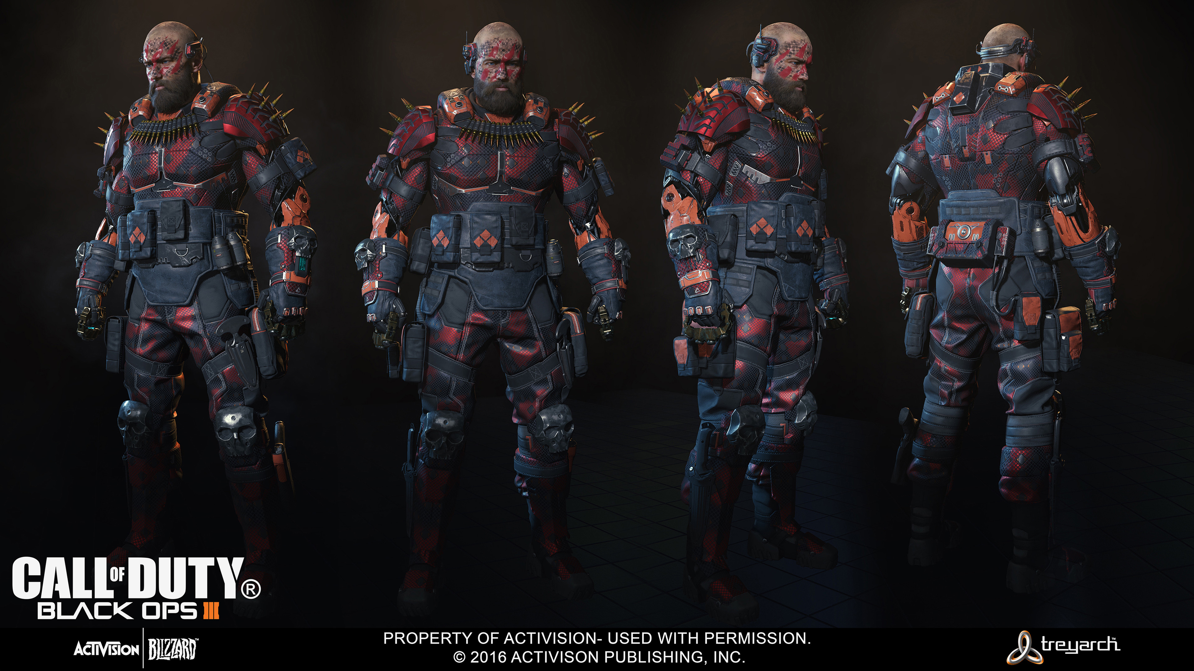 Call of Duty: Black Ops 3 Characters.
