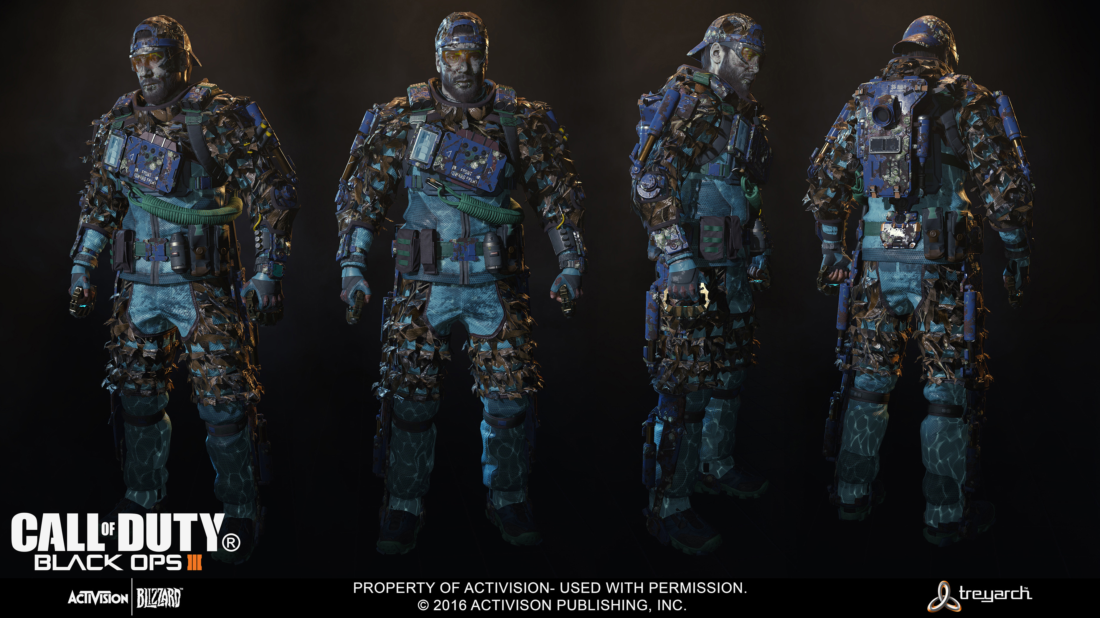 Call of Duty: Black Ops 3 Characters.