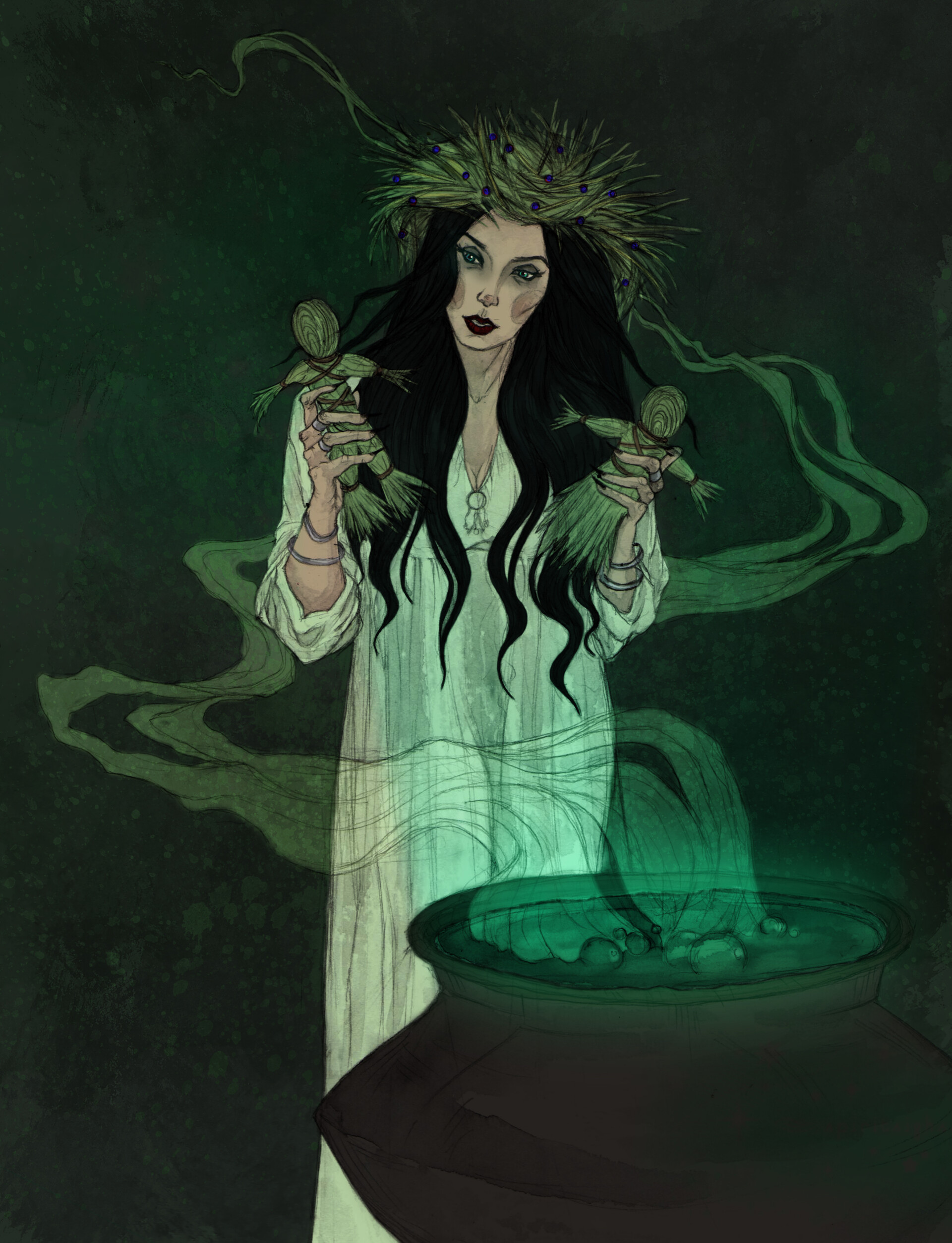 ArtStation - is witch from slavic mythology