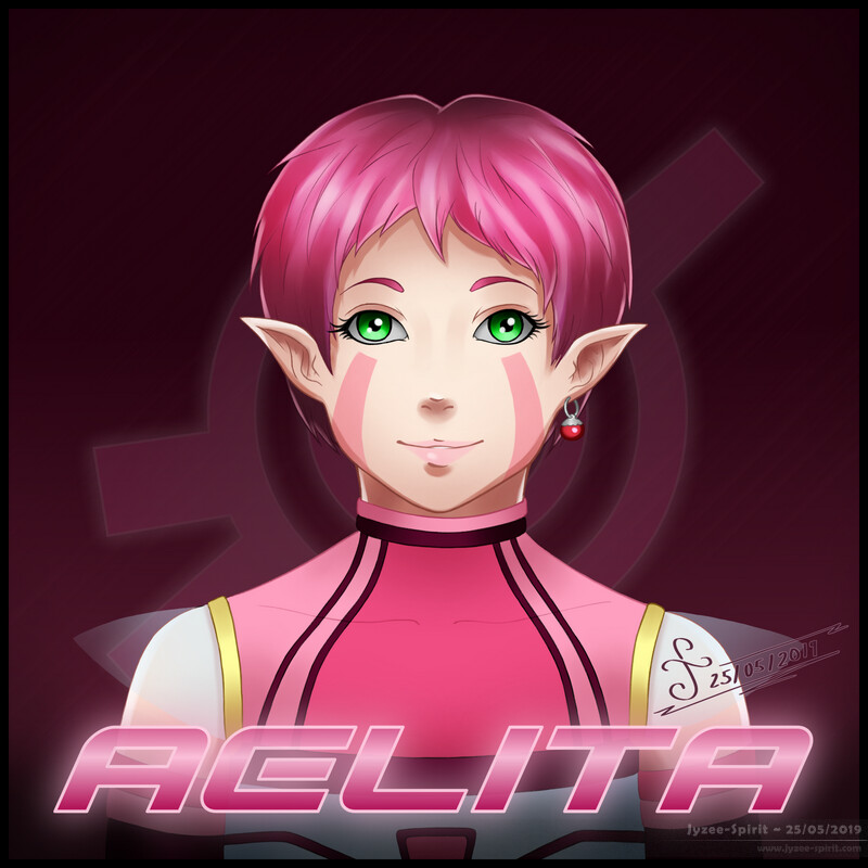 Artstation Code Lyoko Aelita Jyzee Spirit