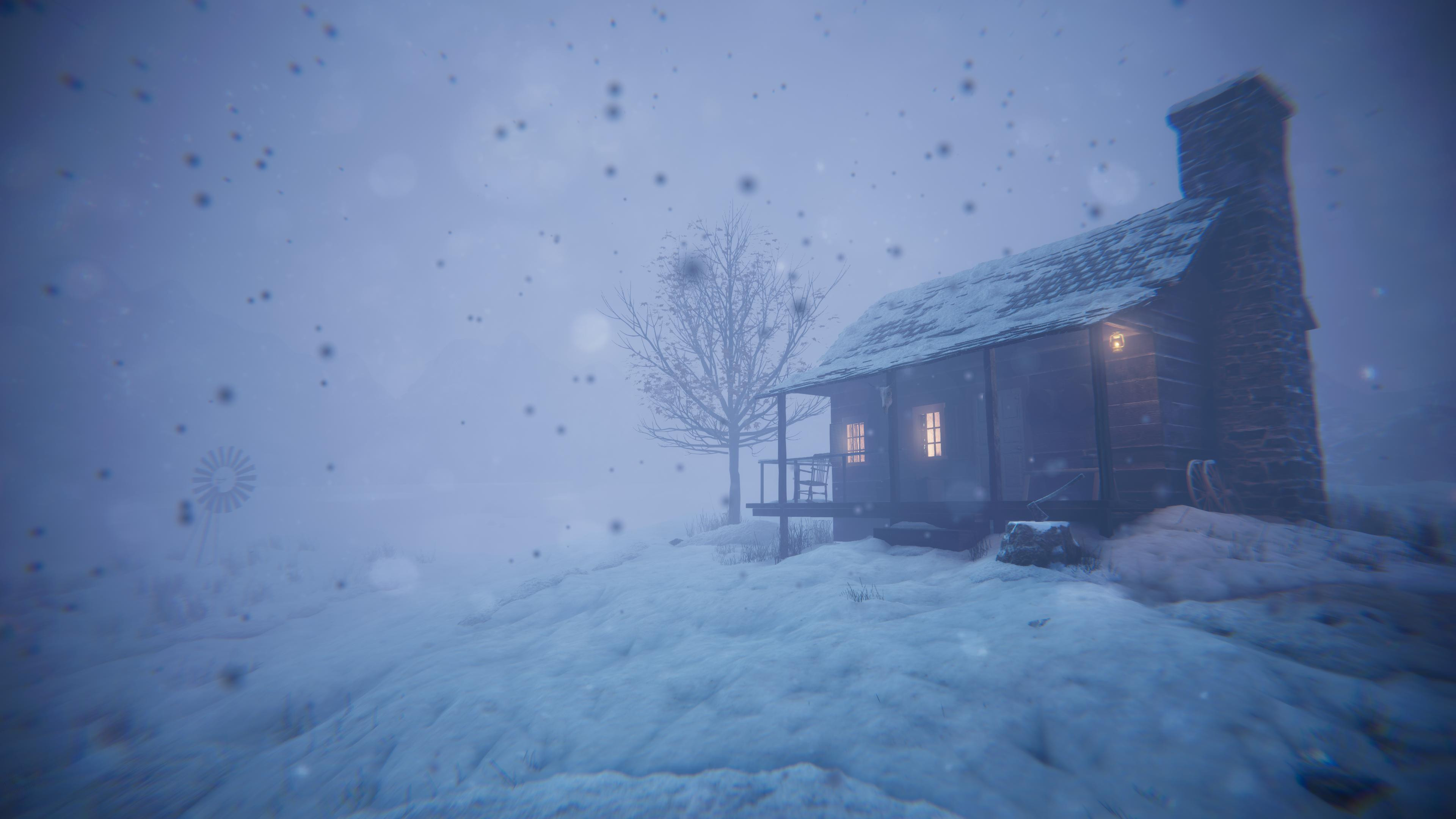 #24 The Cabin, modeled by Andrew Kin Fun Chan and Dan Konieczka. Really wanted to do a snow environment
