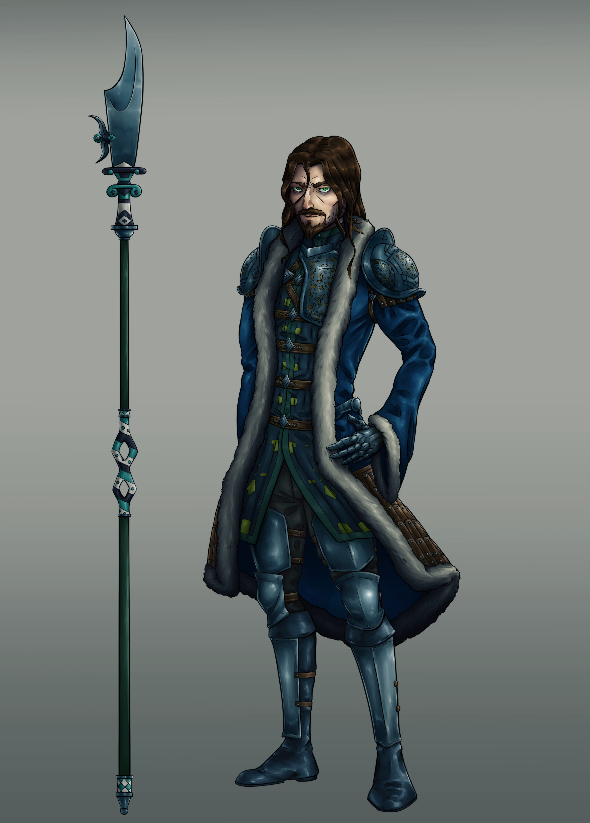 Llyr Lochlin Wolfe Hexblade Warlock A hexblade was an arcane spellcaster who combined magical power with martial skill. llyr lochlin wolfe hexblade warlock