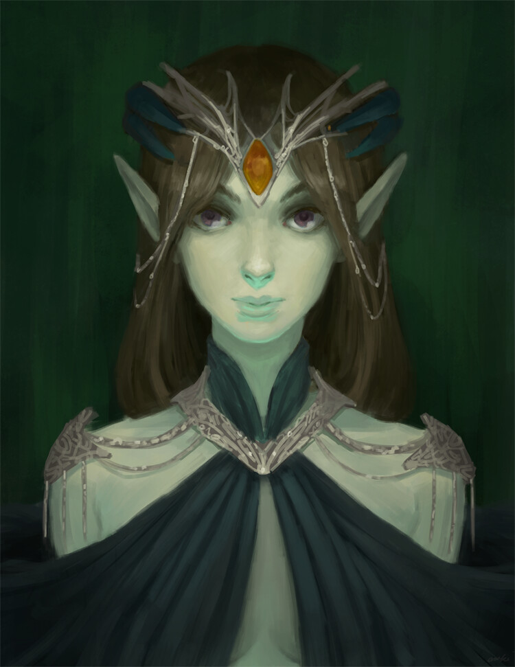 ArtStation - Elven Princess