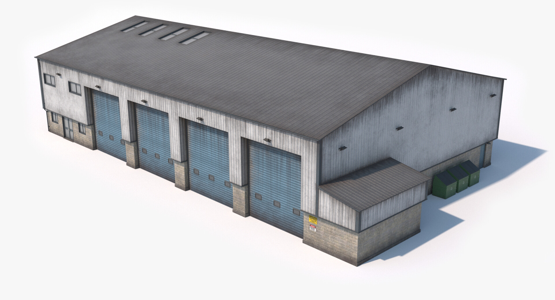 Artstation Industrial Building 16 Pbr Mechanic 3d