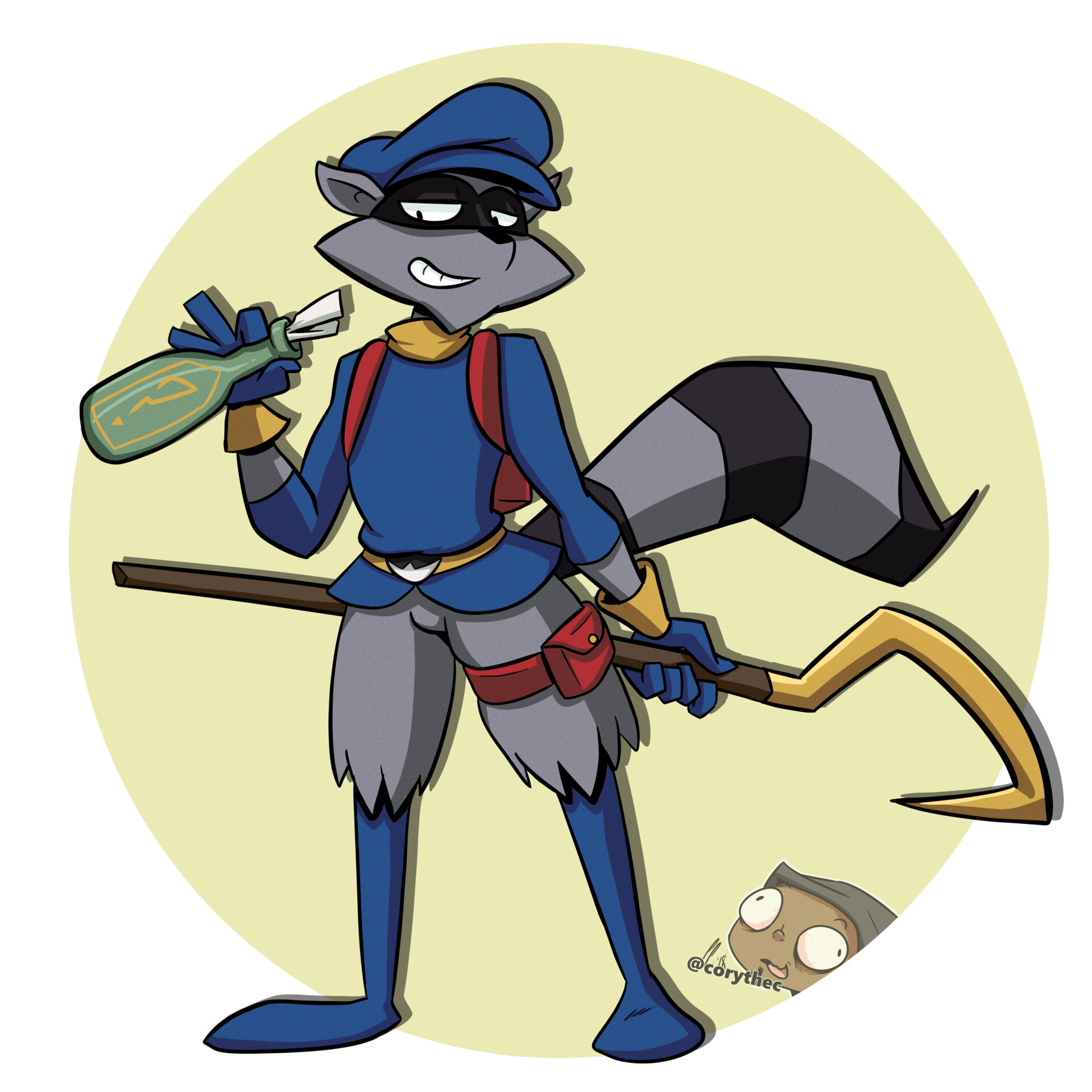 Theoretical Sly 5 Cover Art (OC) : r/Slycooper