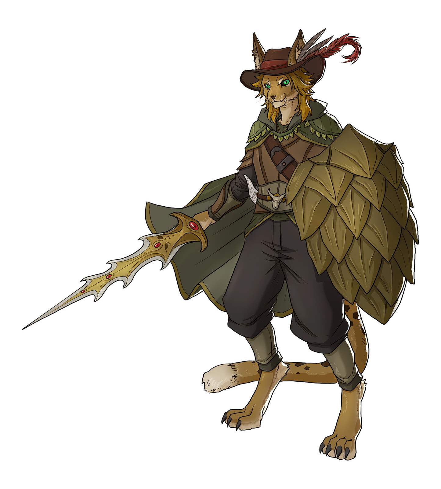 Quill, Tabaxi Fighter
