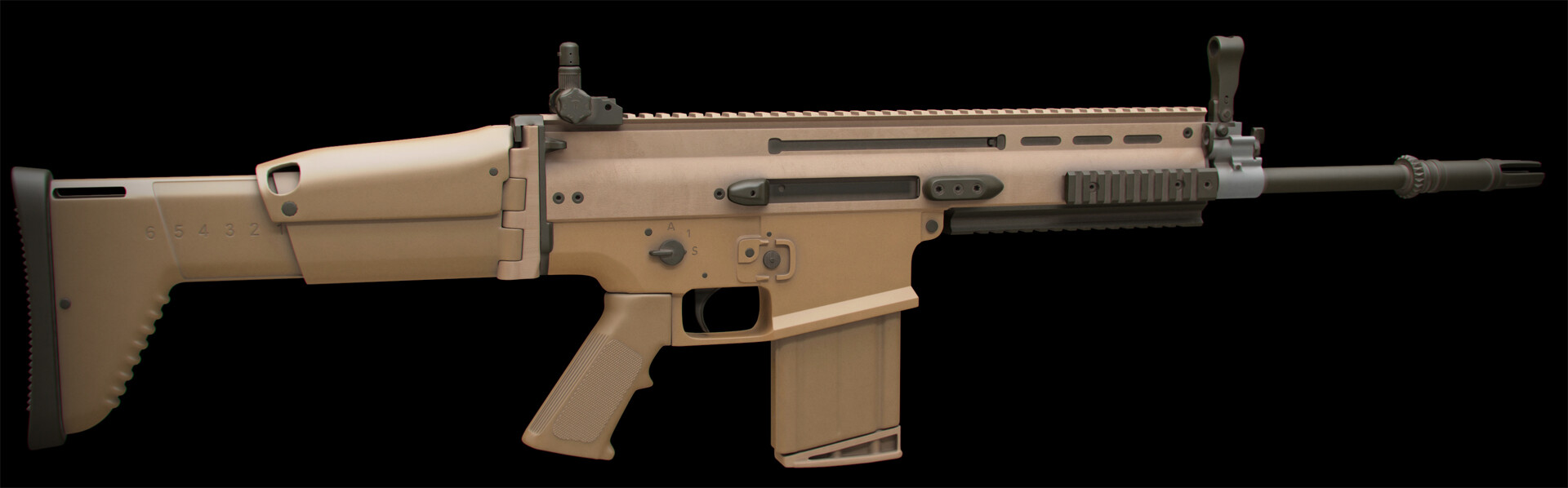 Fn scar чертеж