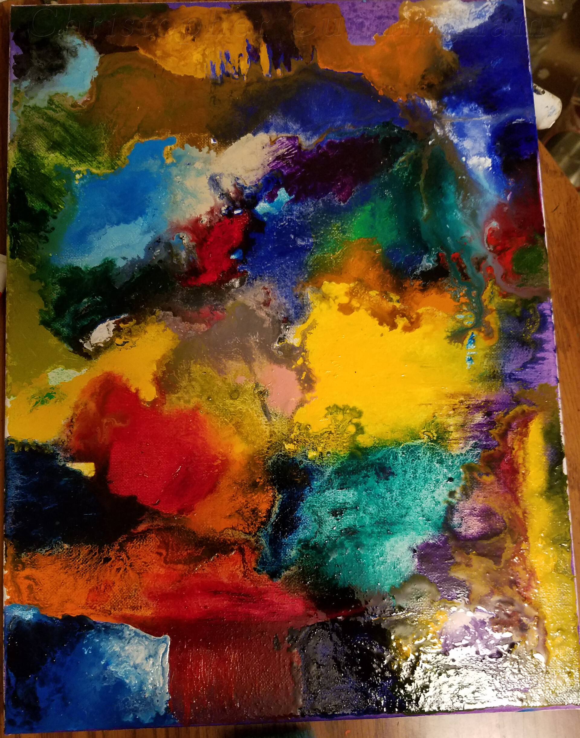 Artstation Oil Painting Christopher Cunningham