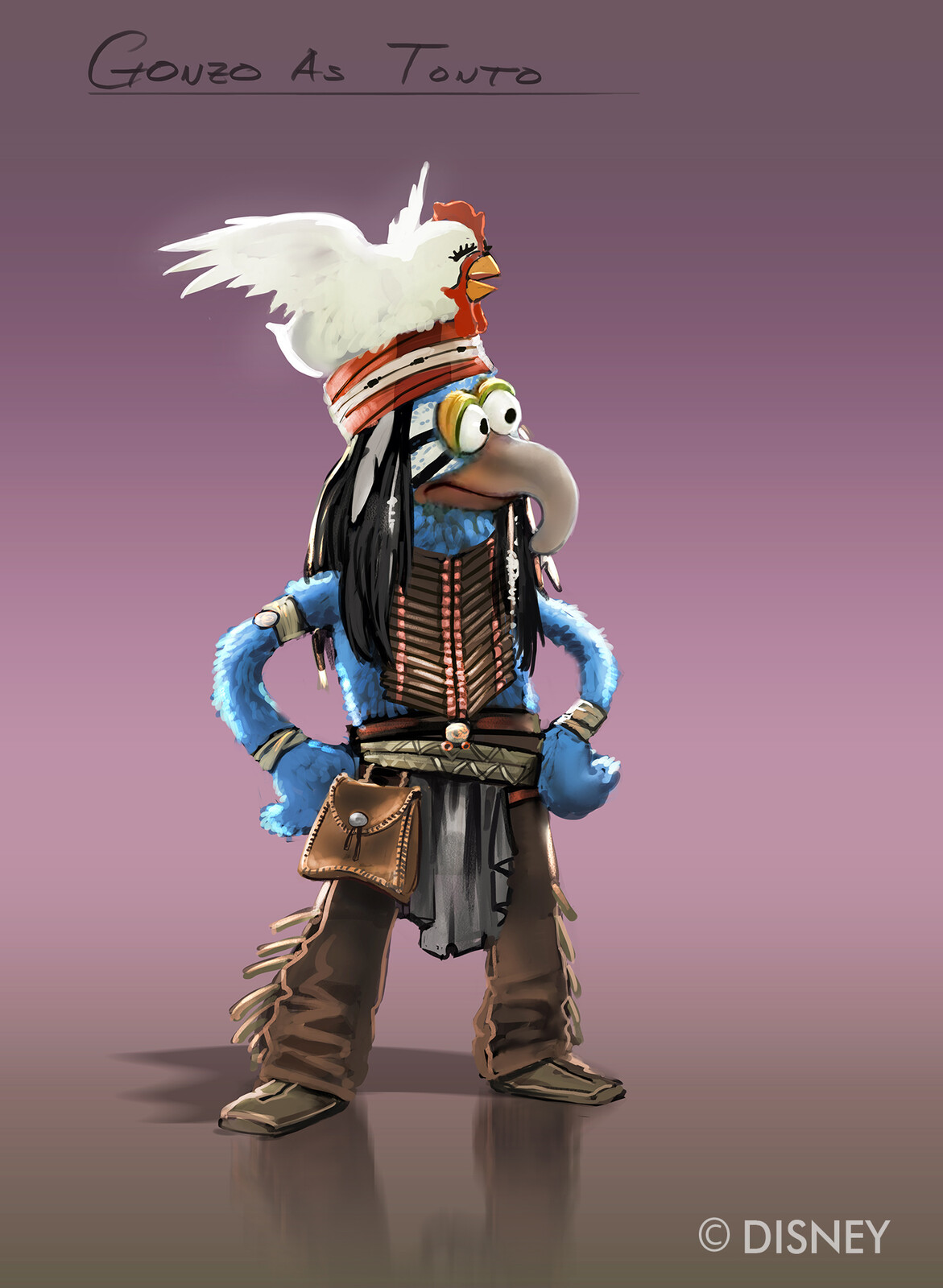 Artstation Gonzo The Great Character Designs Ramon Acedo