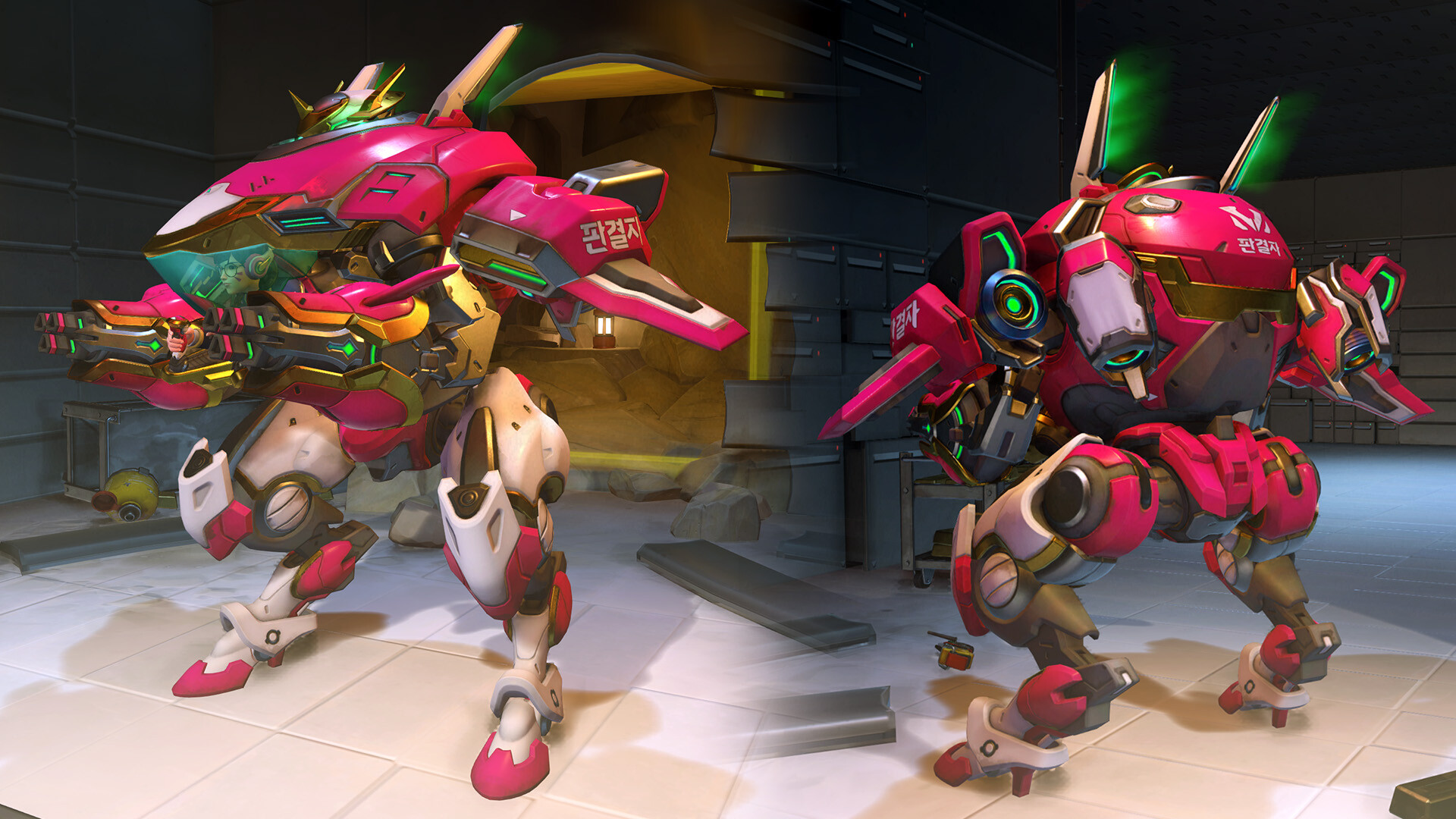 Airborn Studios Overwatch 3 Years Anniversary Academy D Va