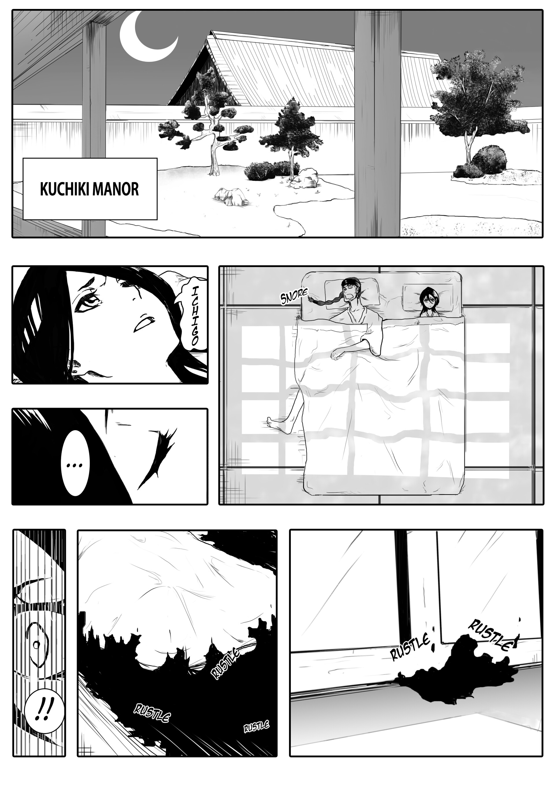 Artstation Bleach Manga Project Chapter 1 Erdi Gulersonmez