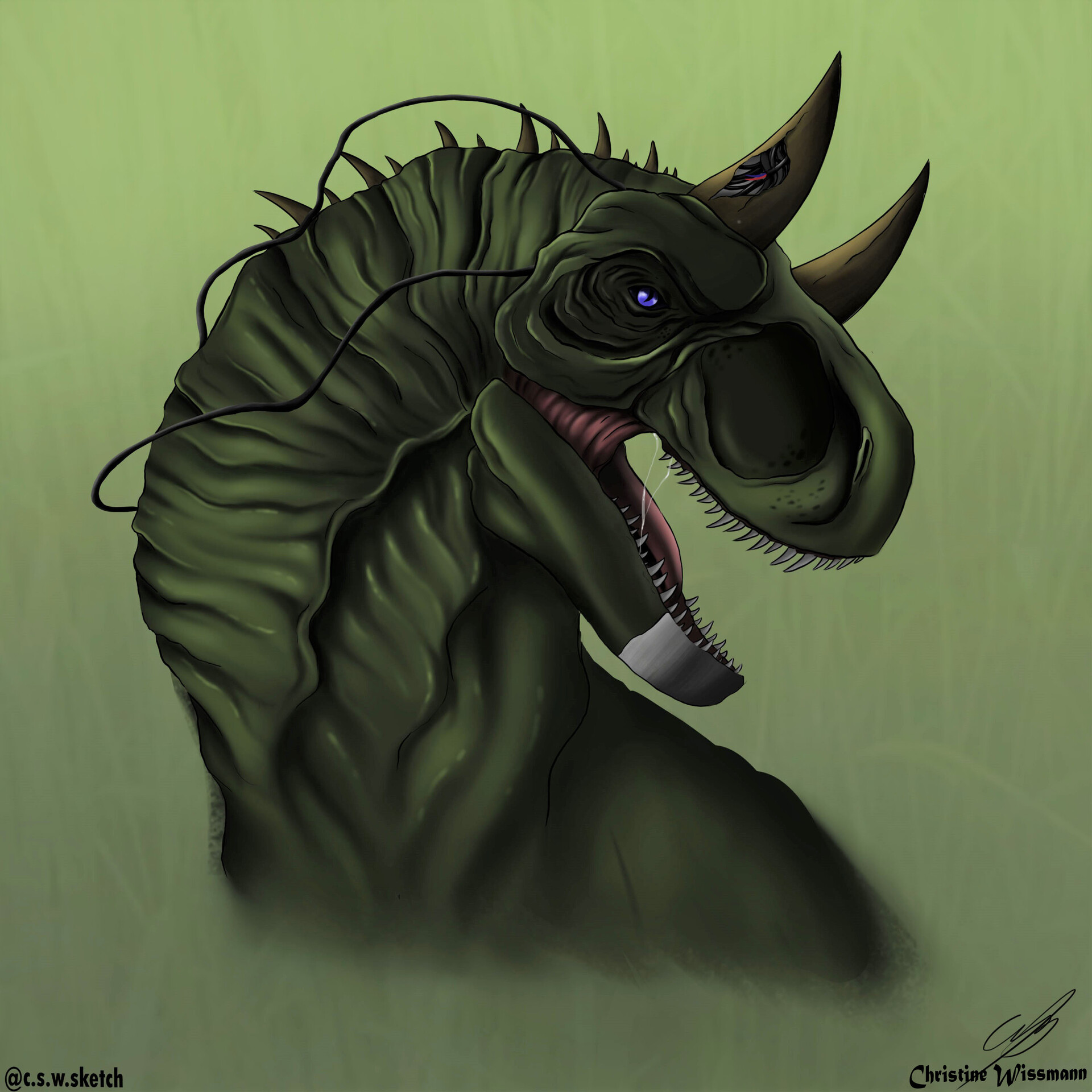 ArtStation Dinosaur Hybrid