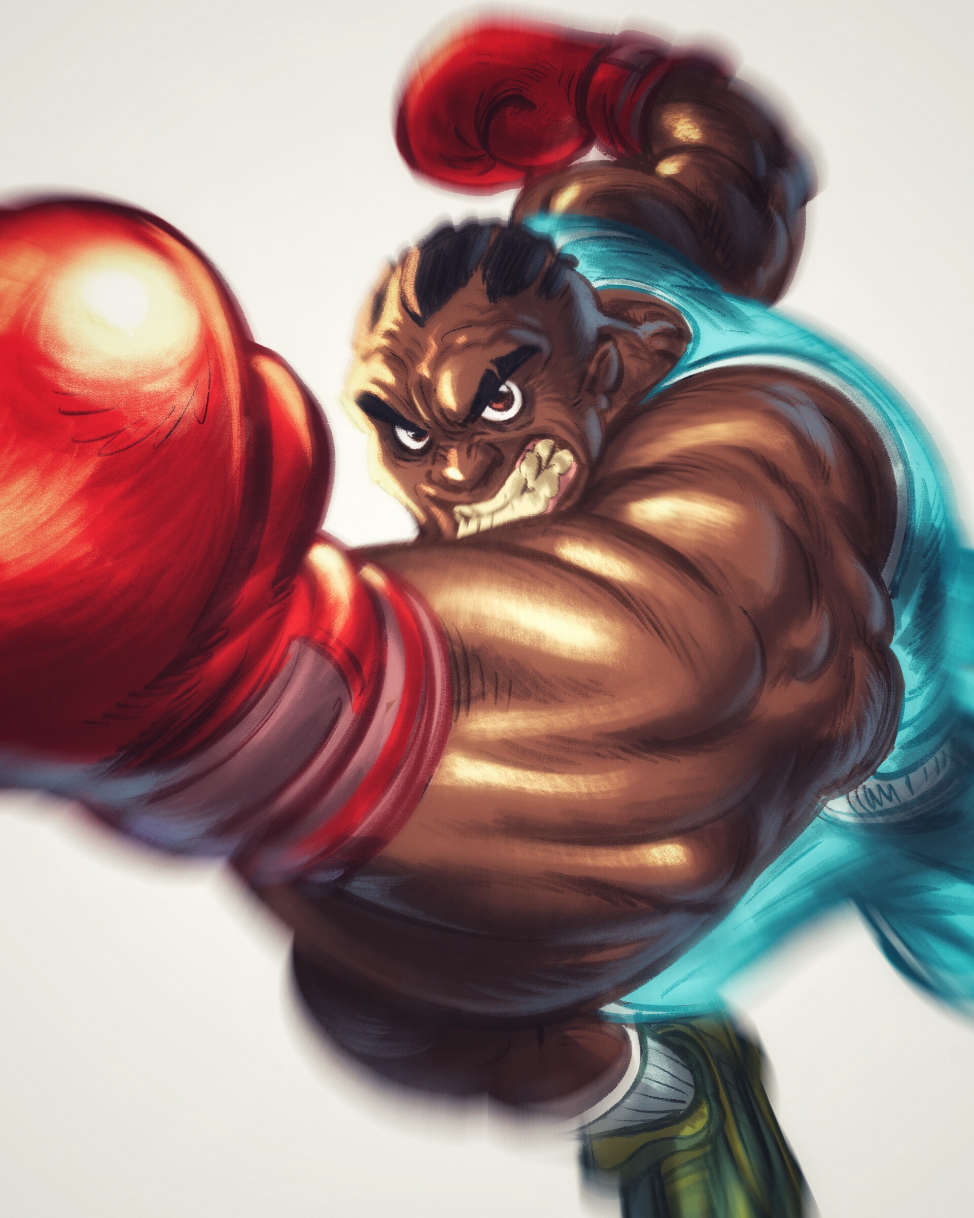 ArtStation - Balrog_streetfighter