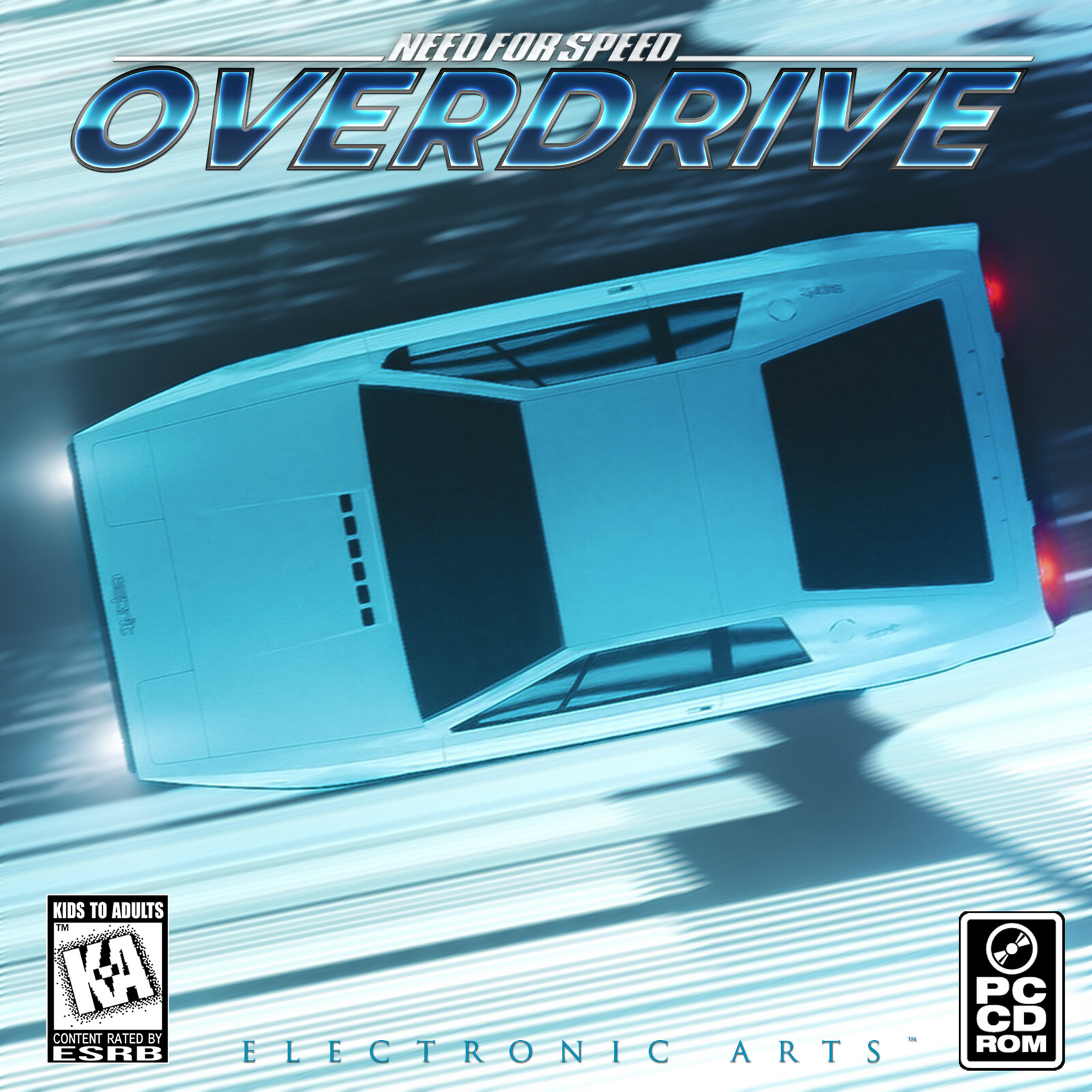 Need for Speed Overdrive (Old Cover, based on work by Jason Bathersby)