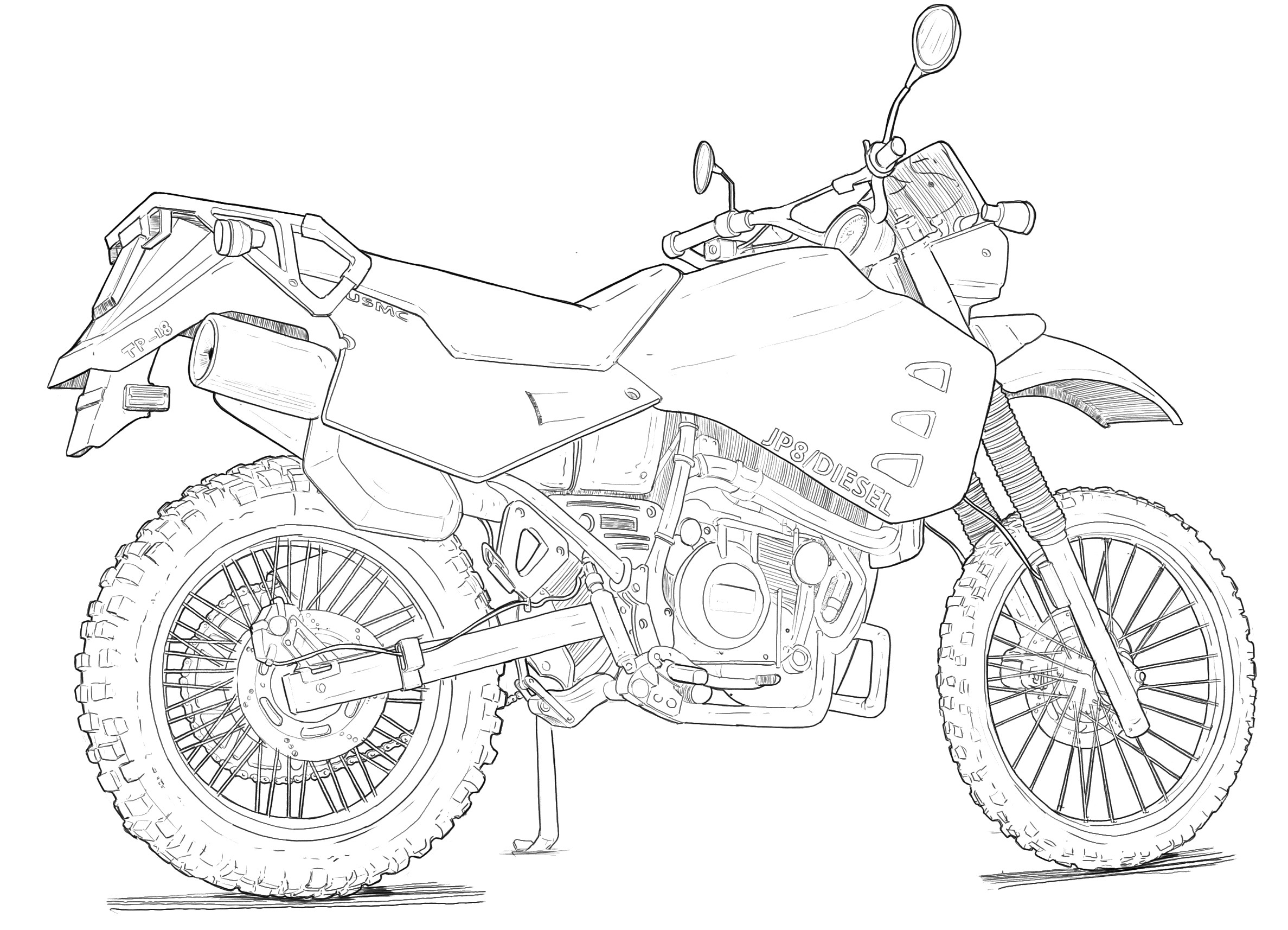 Bike Sketch