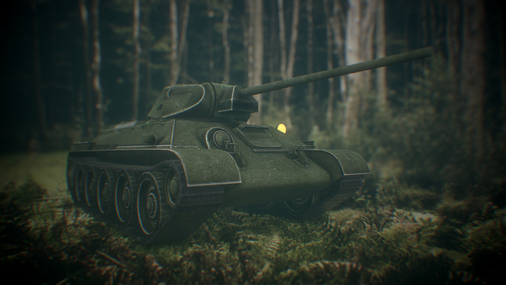 Low Poly Soviet Tank T-34 Game ready  2013 scorpion3dcom  Tomas Laureckis