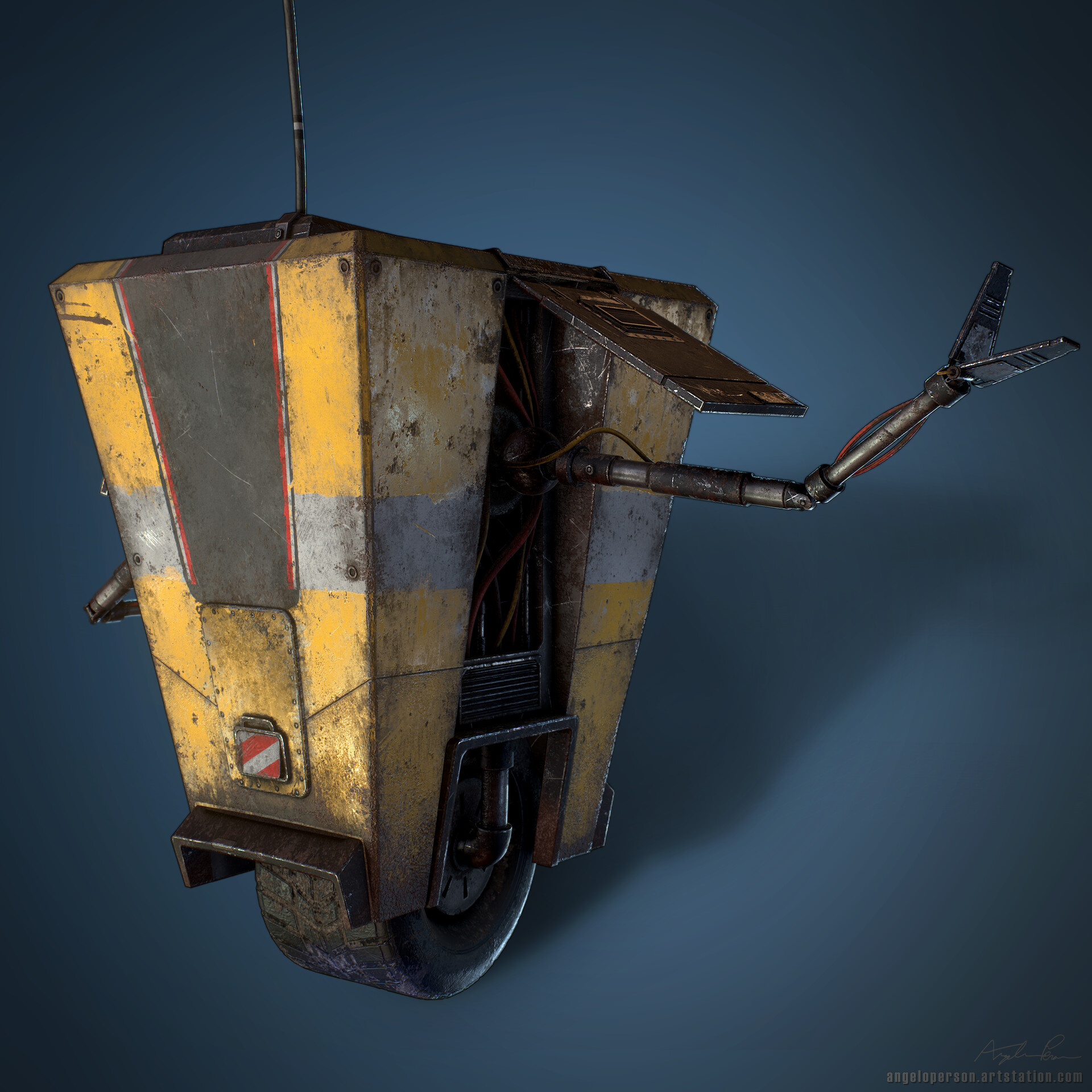 Angelo Person Borderlands Claptrap Fan Art Cl4p Tp