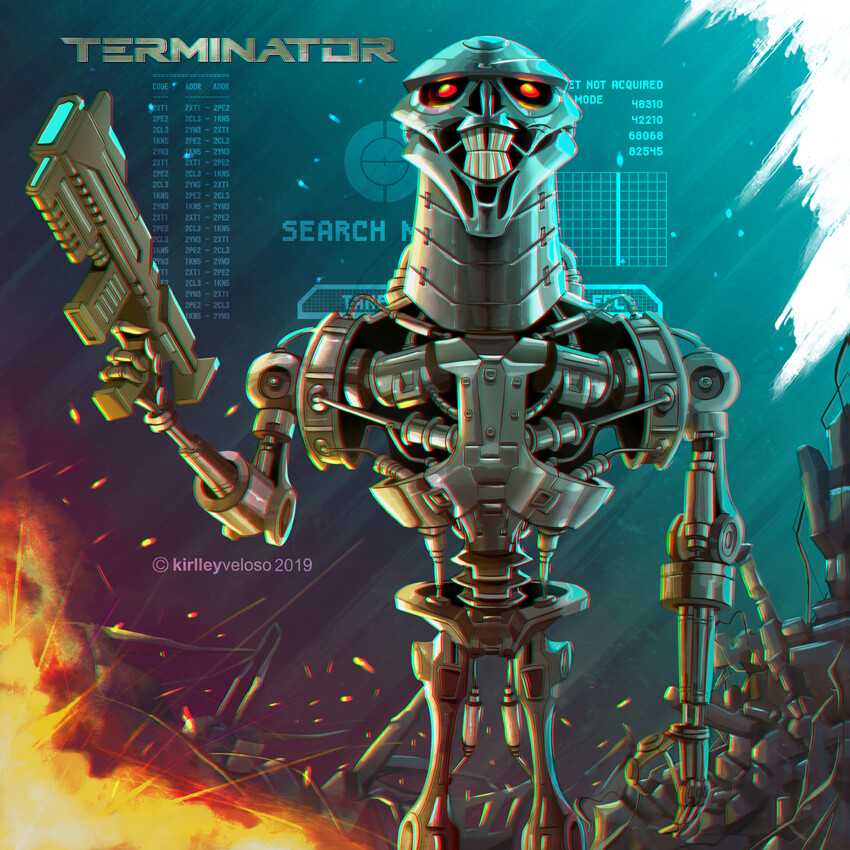 ArtStation - T-800 | Fanart