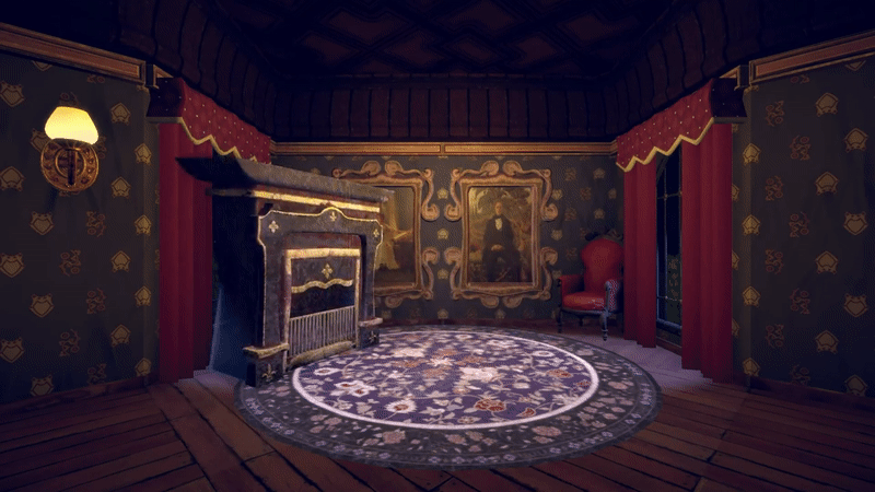Fireplace Attack Animation