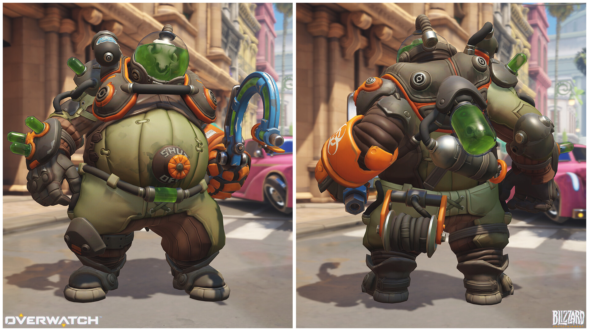 Artstation Overwatch Roadhog Toxic John Gotch