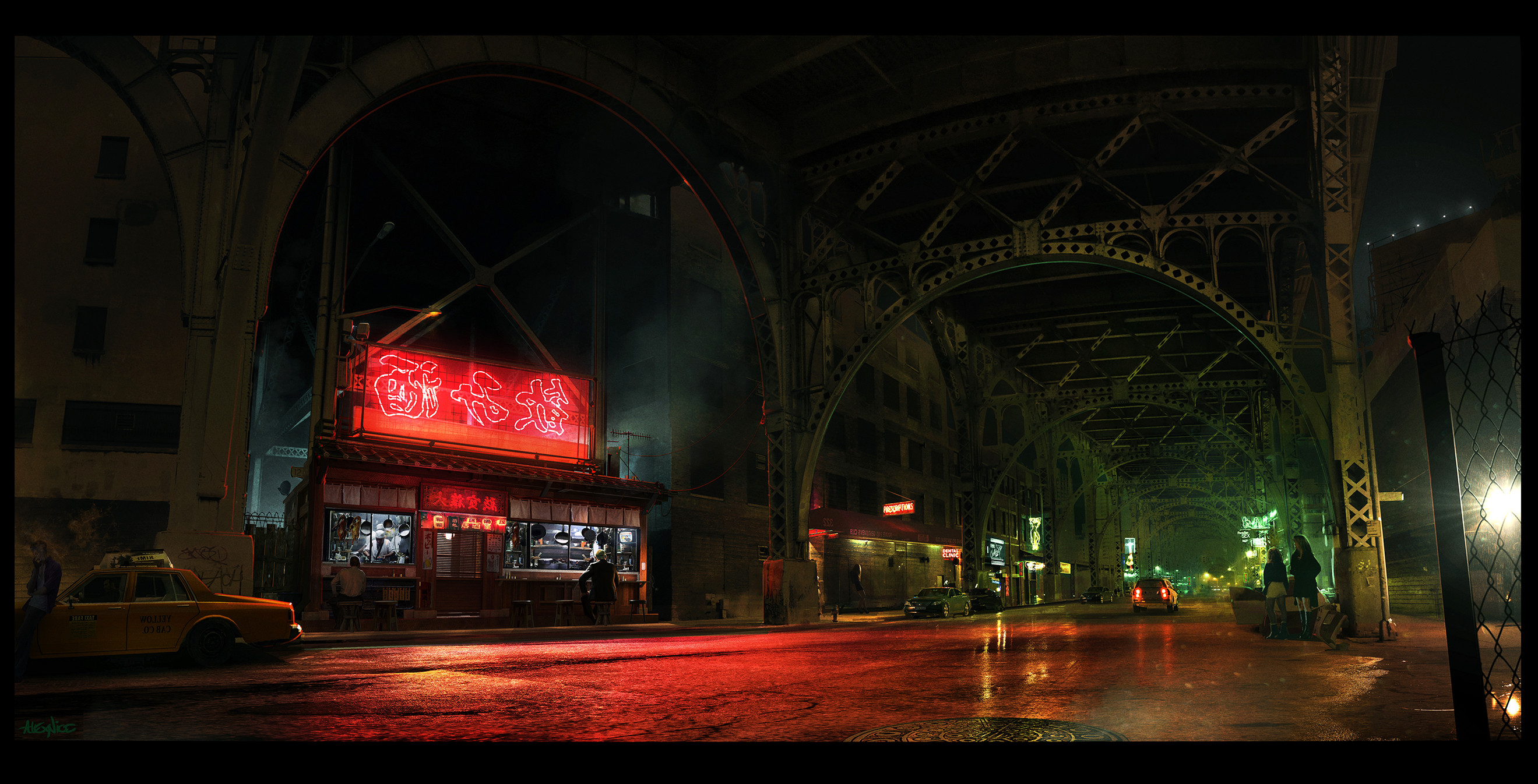 Production Illustration by me. 