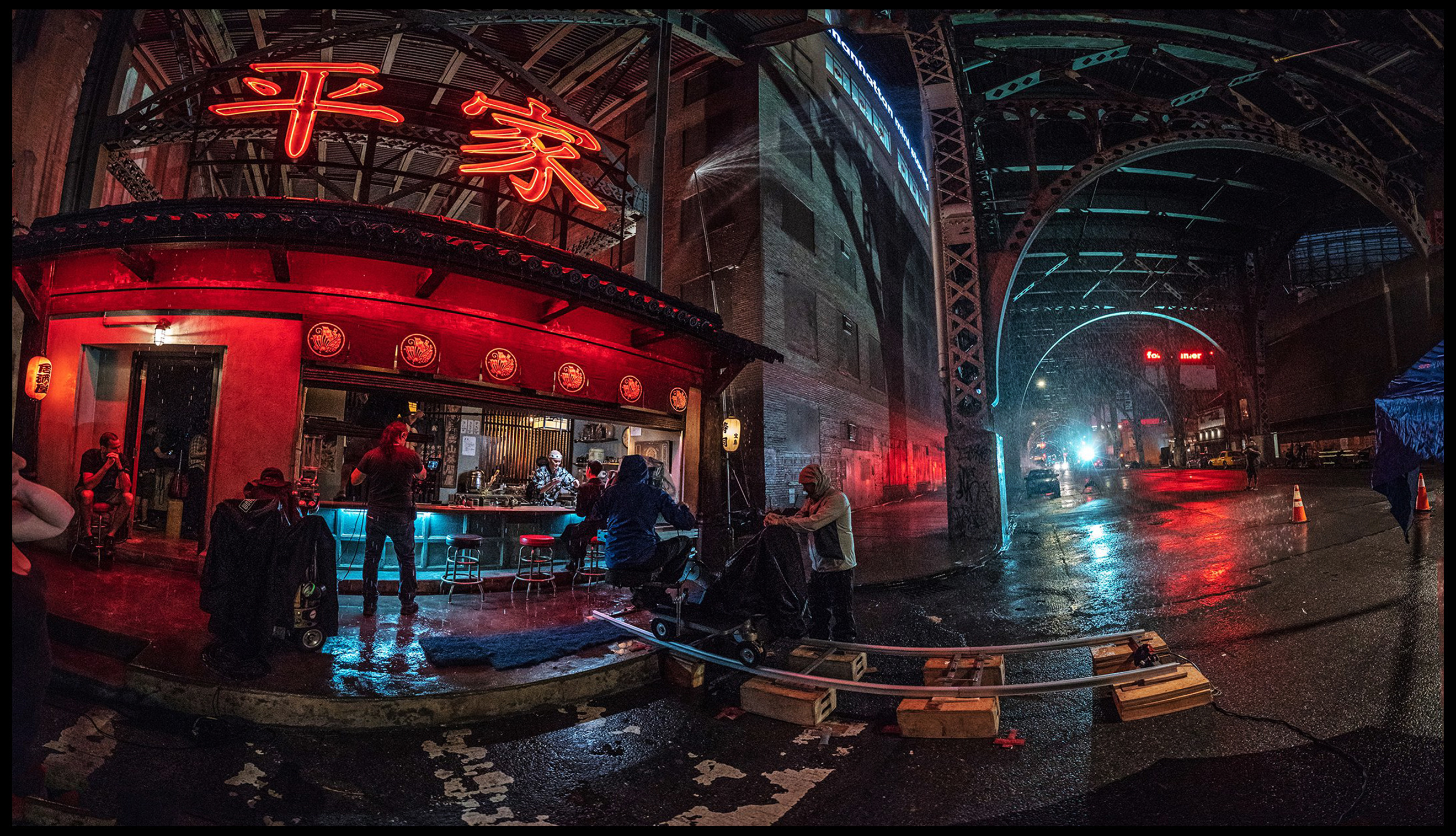 Physical Set in NYC based on my design