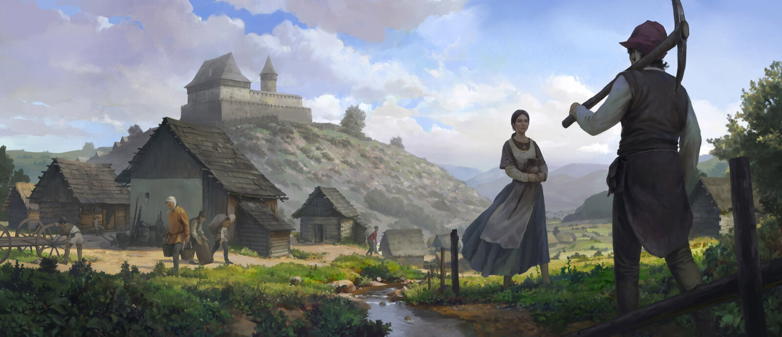 loading screen for Woman's Lot