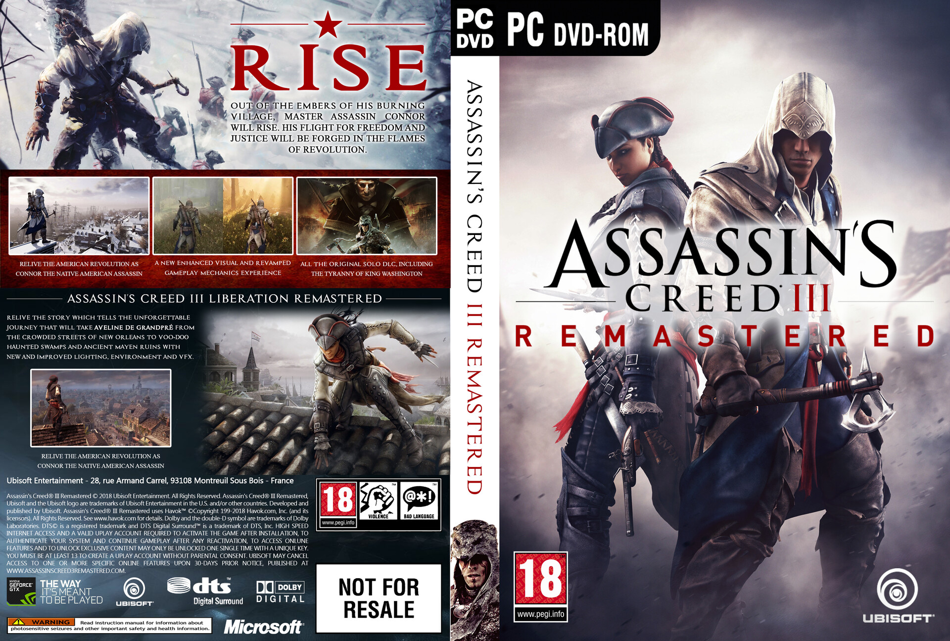 assassin's creed 3 remastered microsoft store