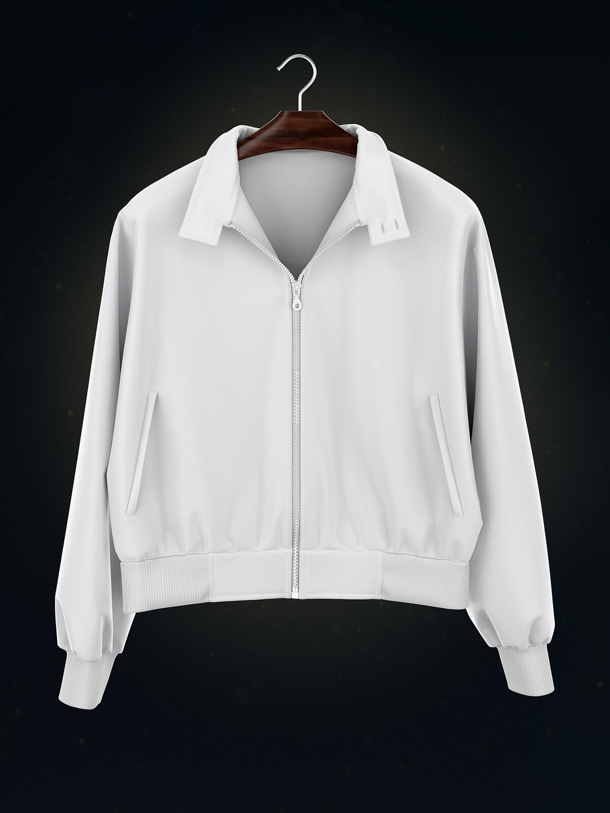 Harrington jacket mockup top