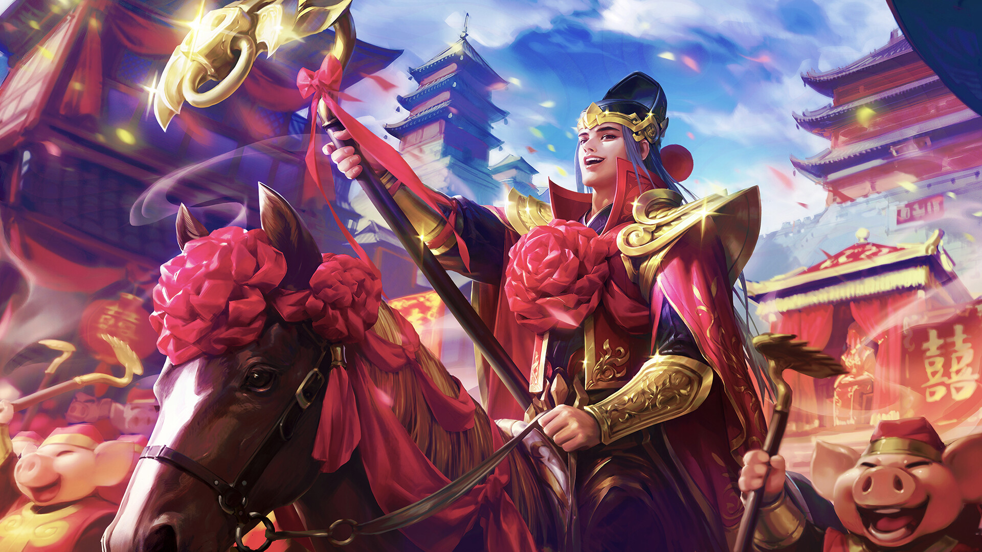 Artstation 英魂之刃calibur Of Spirit 猪八戒娶亲 画图閃shan Artstation 英魂之刃calibur Of Spirit 猪八戒娶亲 画图閃shan