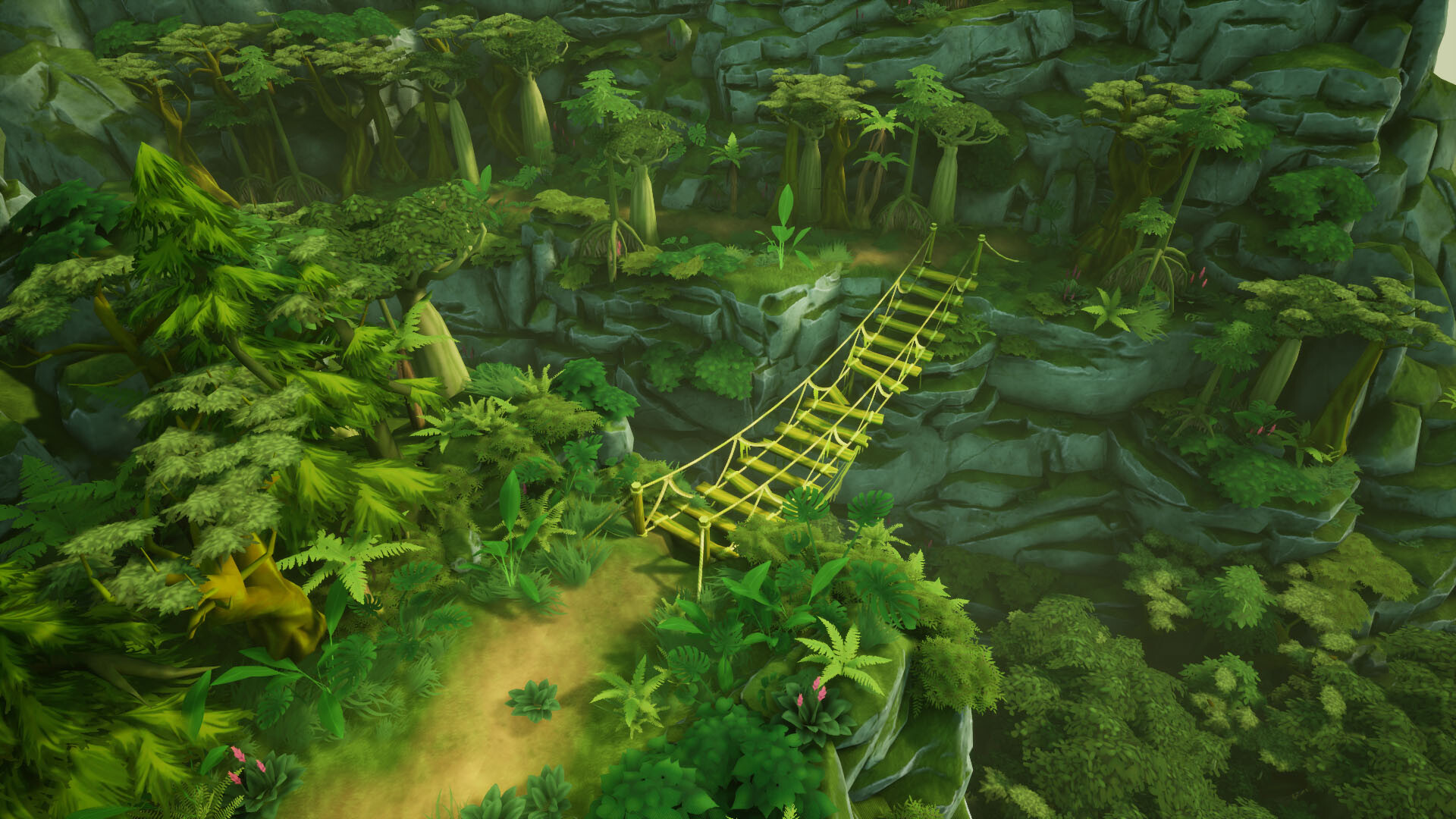 Cliff Chen - Stylized Jungle Game Environment