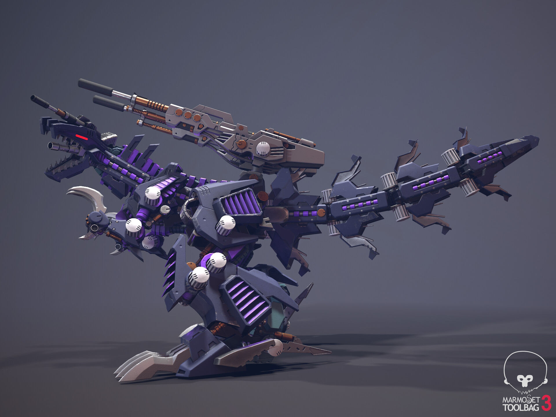 ArtStation - Zoid Genosaurer Fanart
