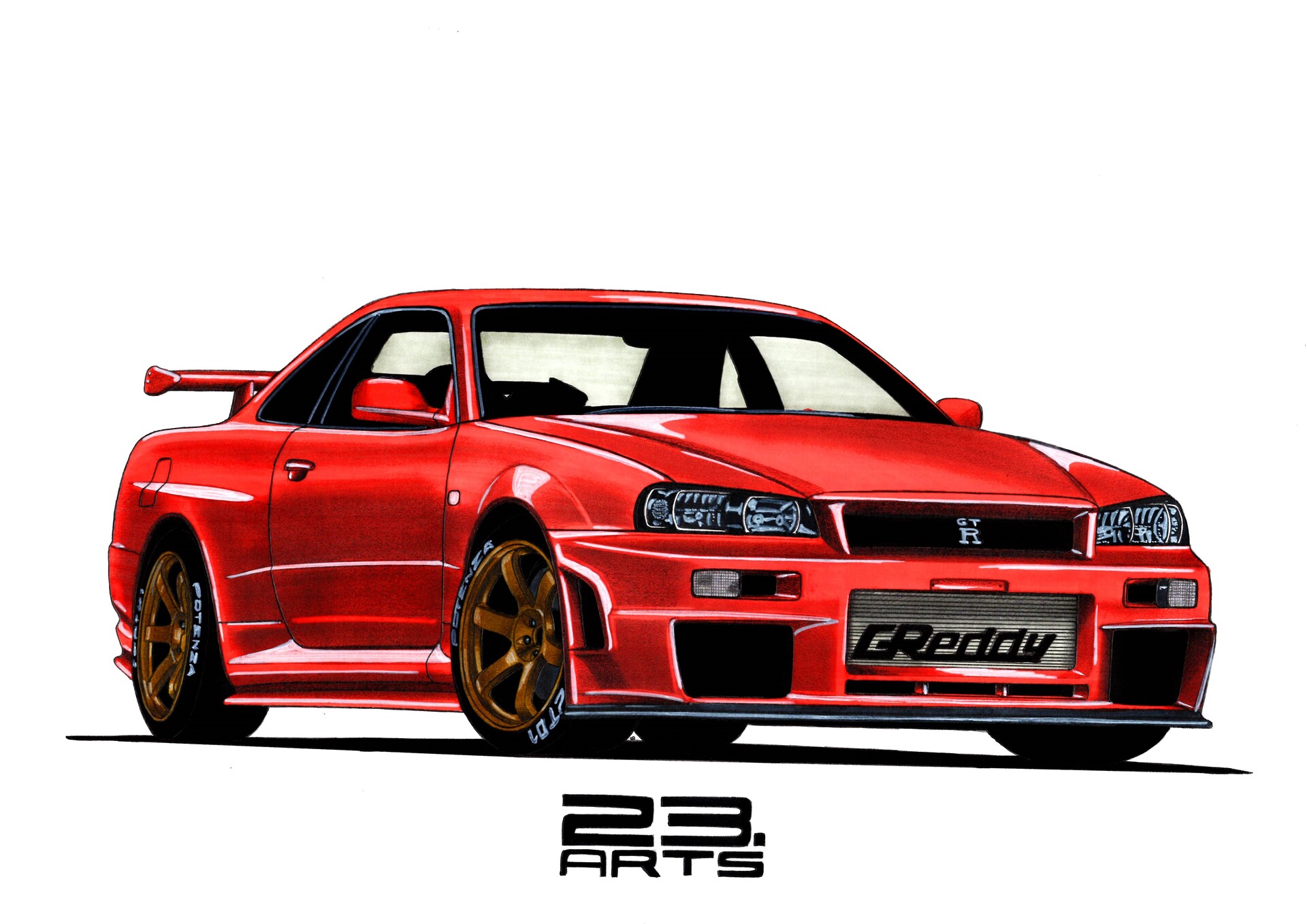 How To Draw A Nissan Skyline We have previously shown you how to draw a