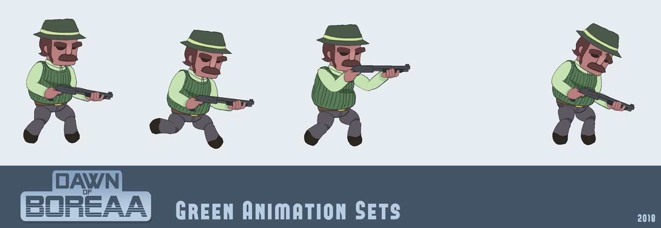Green Player Animation